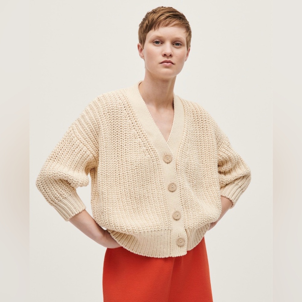 Babaa cardigan no18 natural like new
